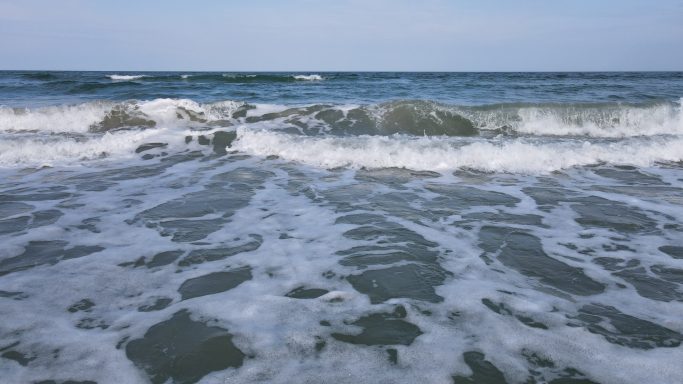 Nahaufnahmen vom Meer