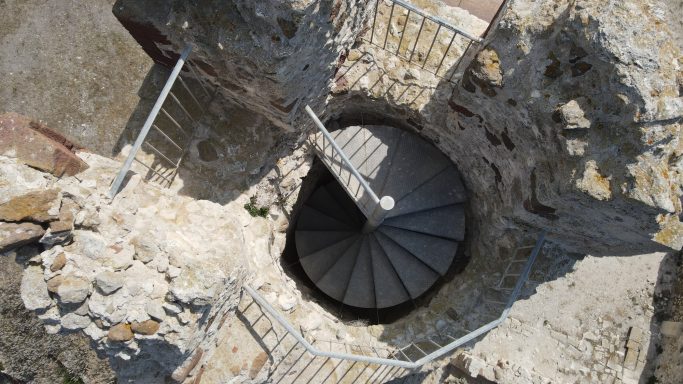 Ruine im Detail